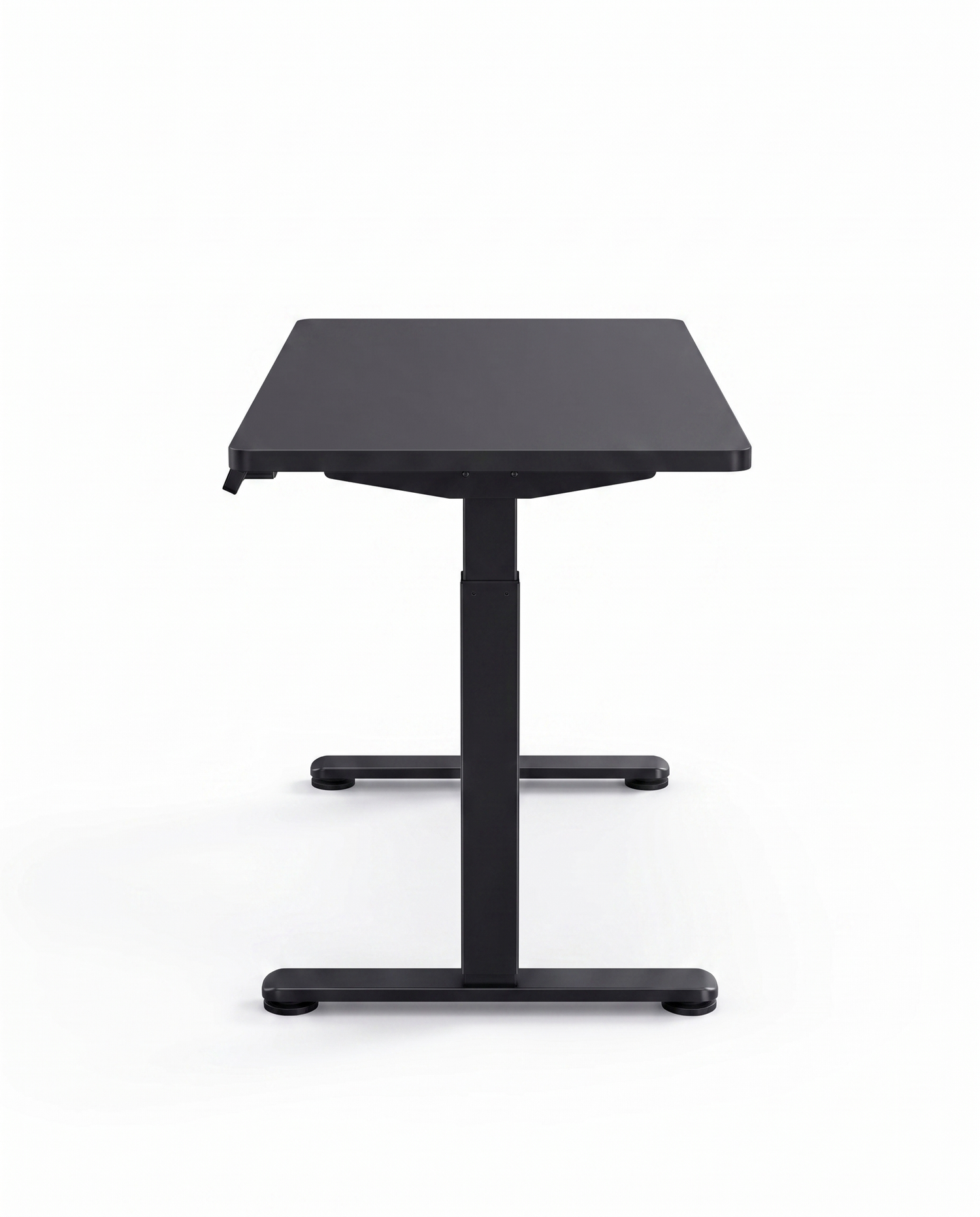 Altura standing desk, side profile studio