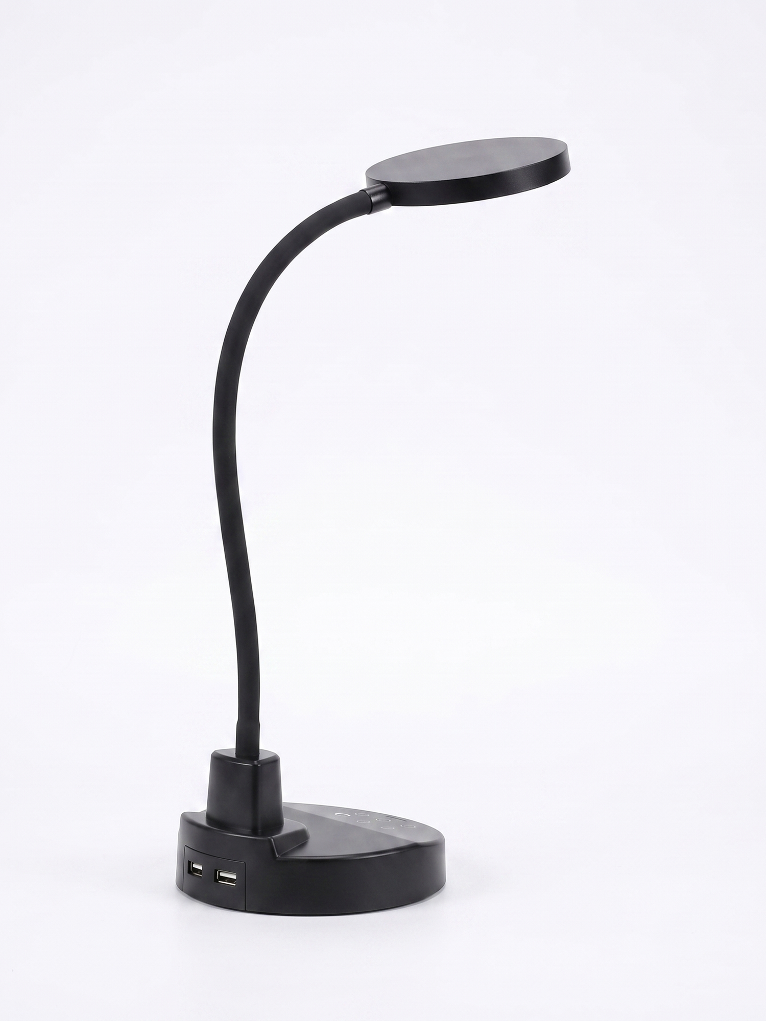 Lume base lamp, three-quarter studio