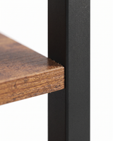 Atelier reversible open shelf, close-up