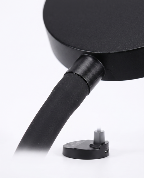 Lume flexible gooseneck neck, close-up