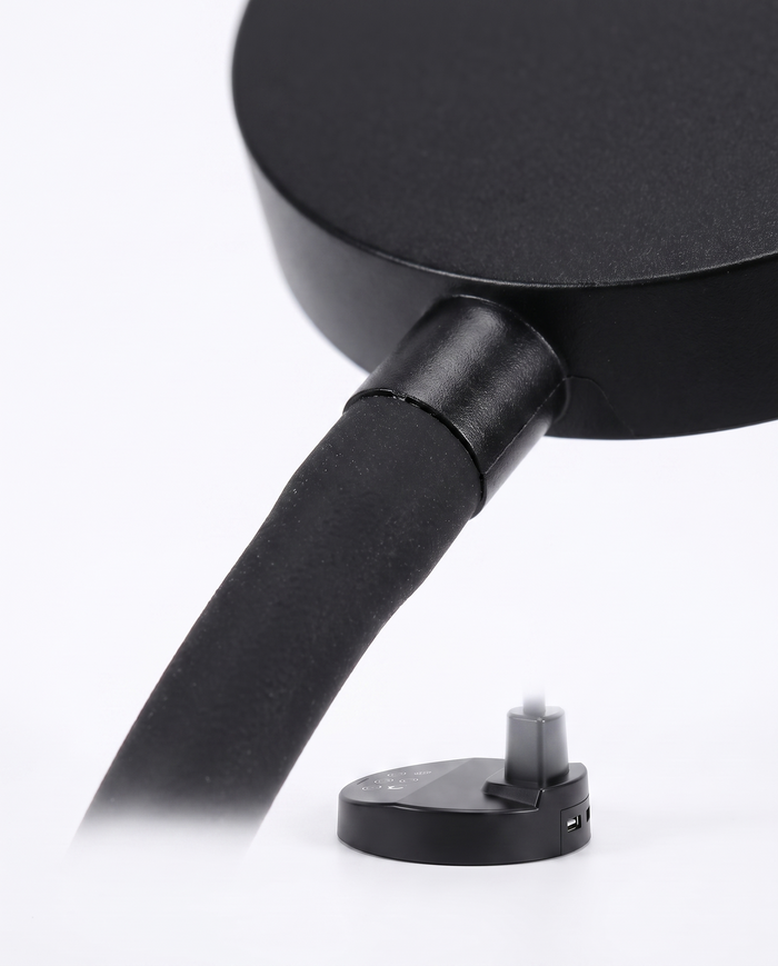 Lume flexible gooseneck neck, close-up