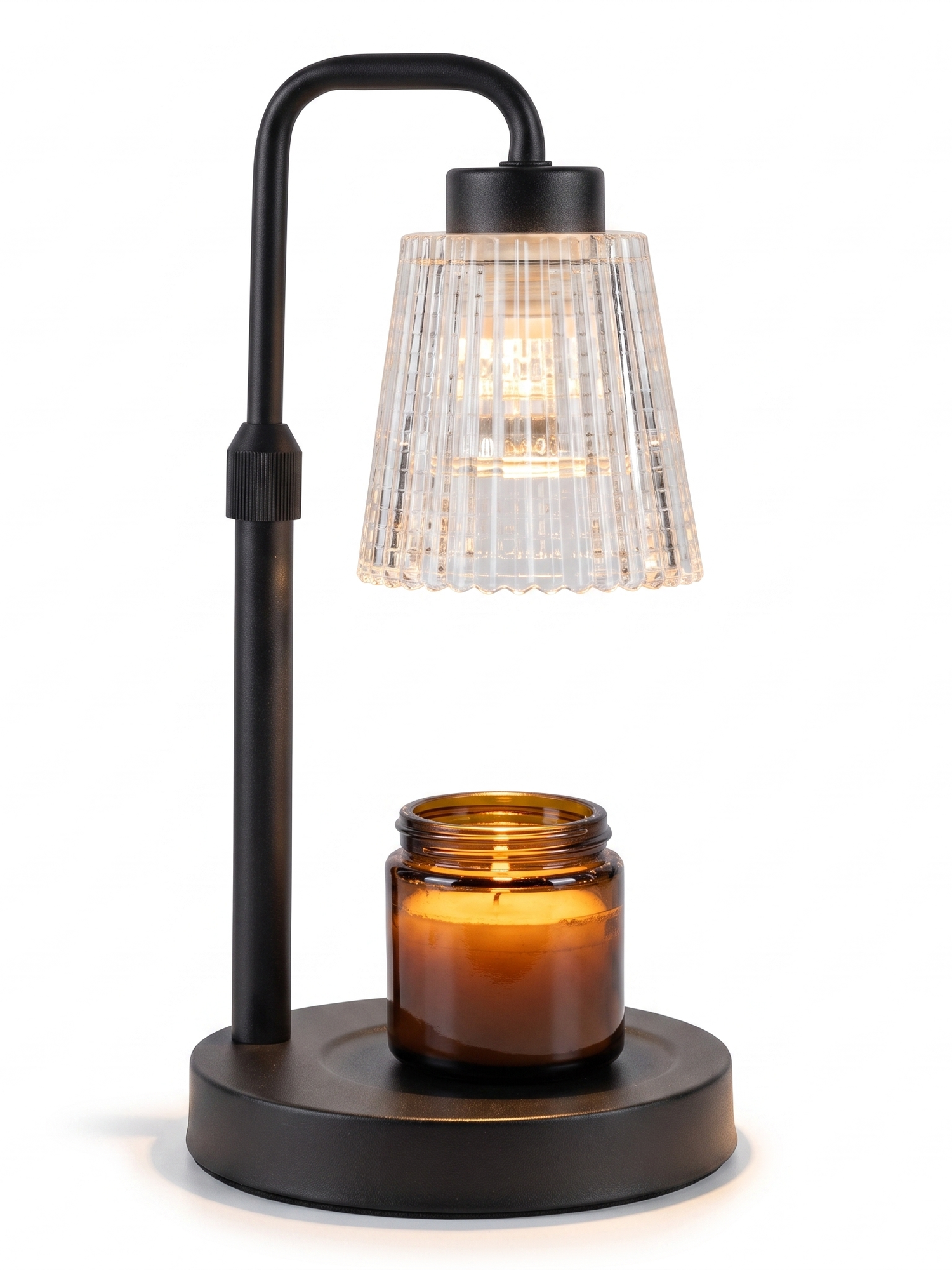 Ember candle warmer lamp, studio on white