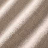 Linden curtain faux-linen weave, close-up on white