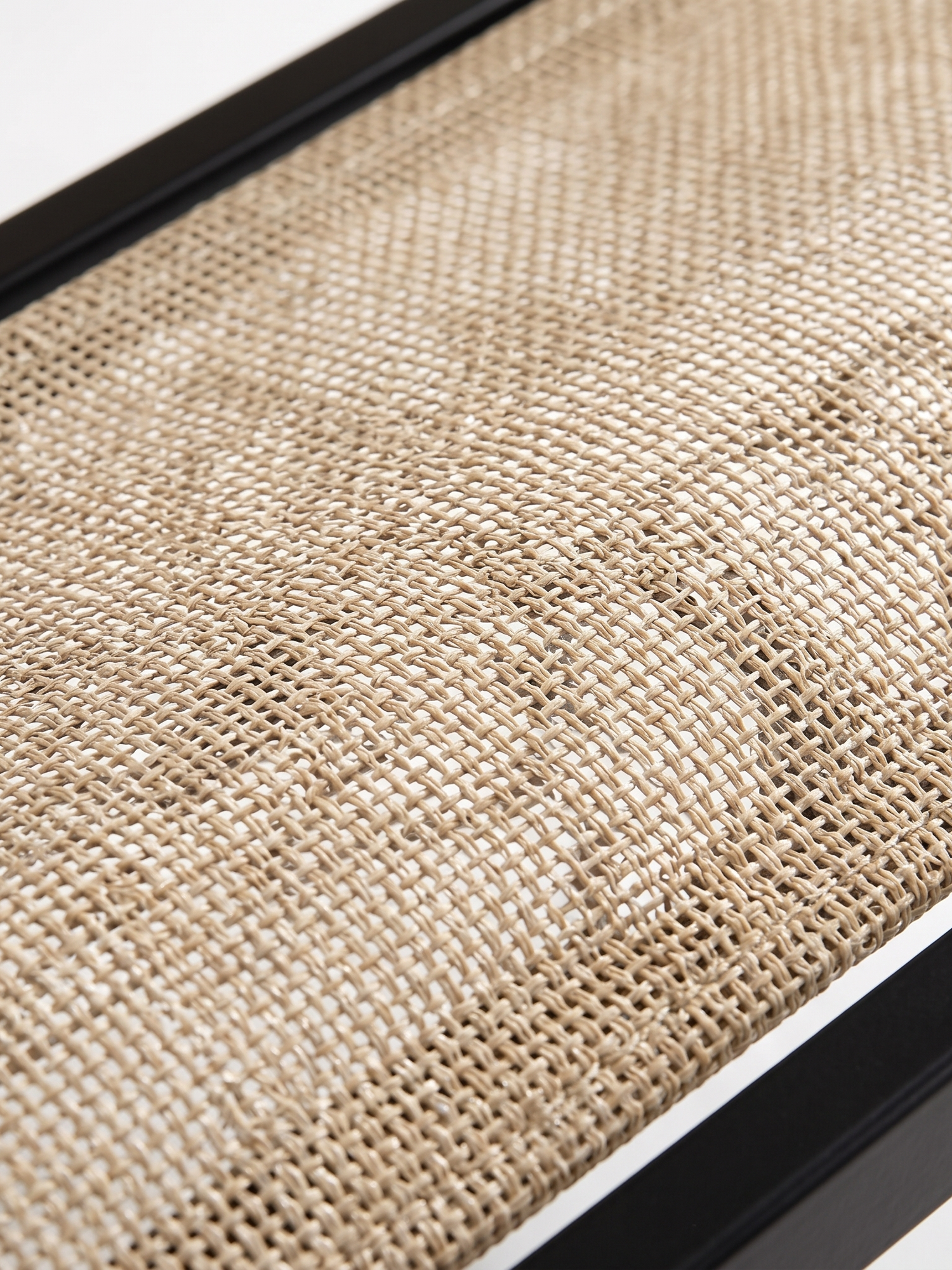 Barcelona swing textilene mesh seat, close-up on white