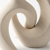 Interlocking nesting detail of the two vases
