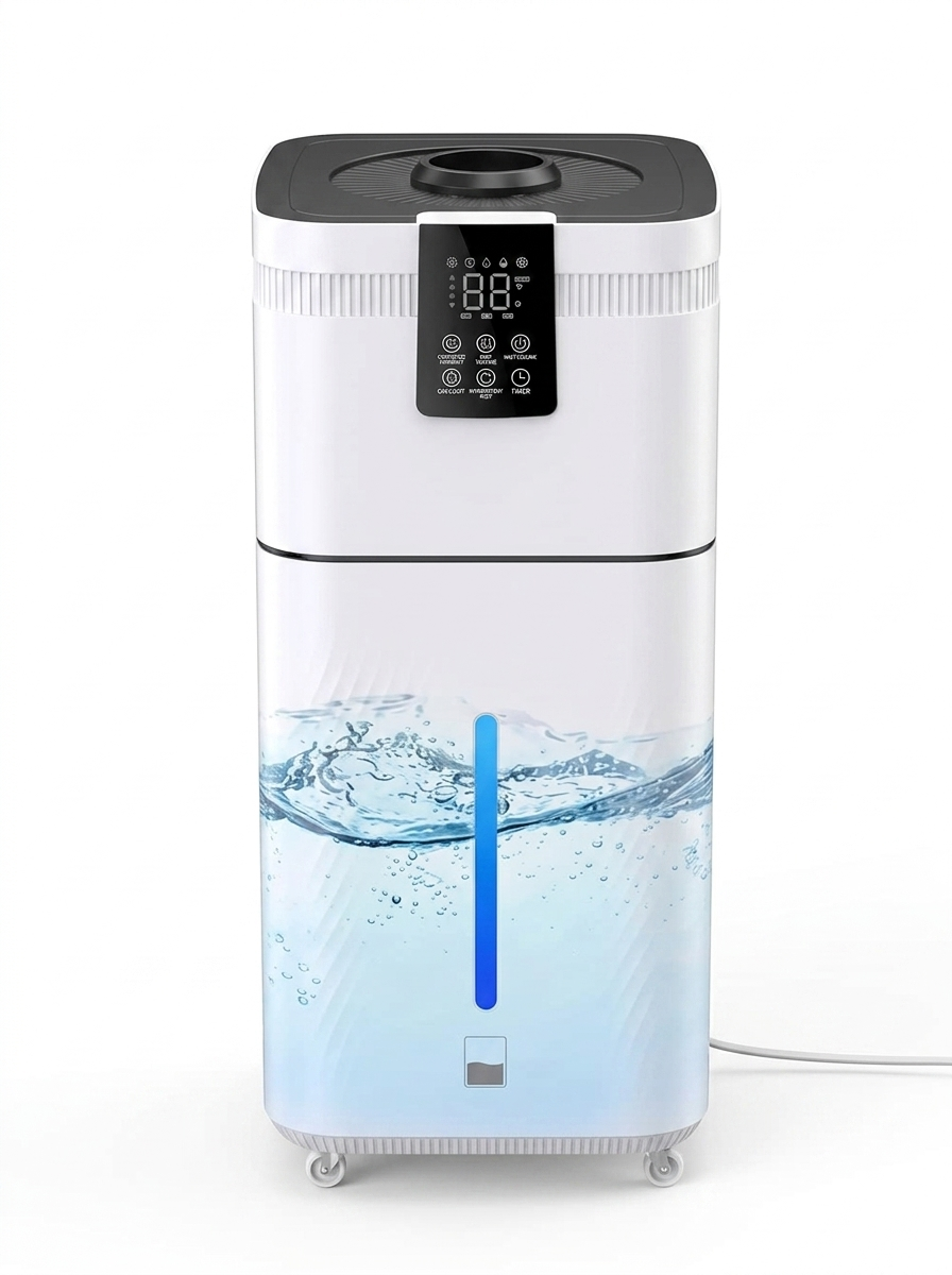 Commercial Series cool mist humidifier 30L — studio white