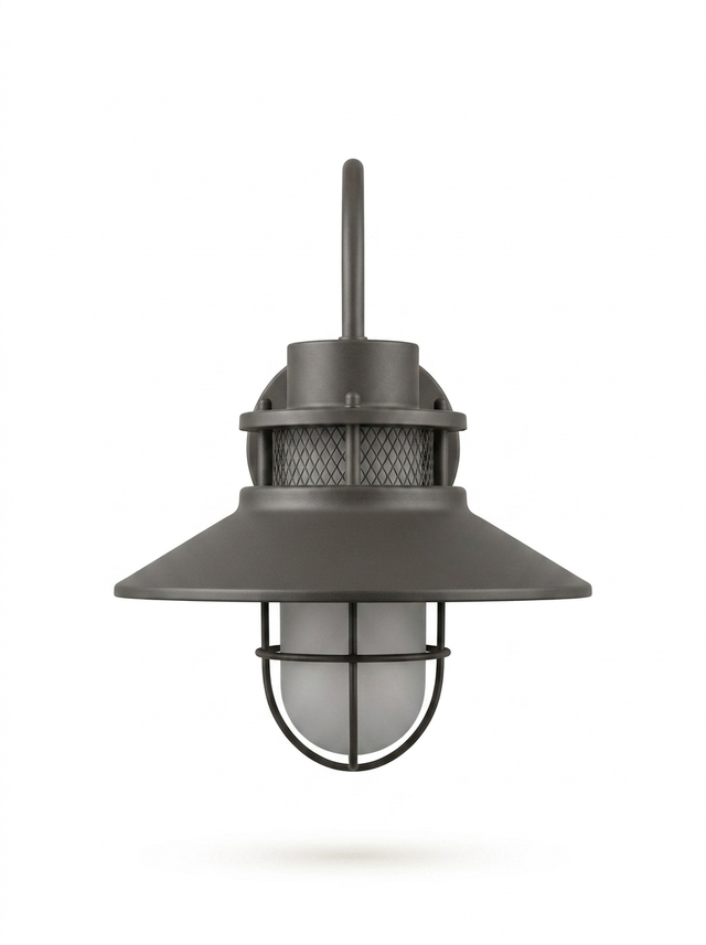 FelixStone outdoor wall lantern — studio white