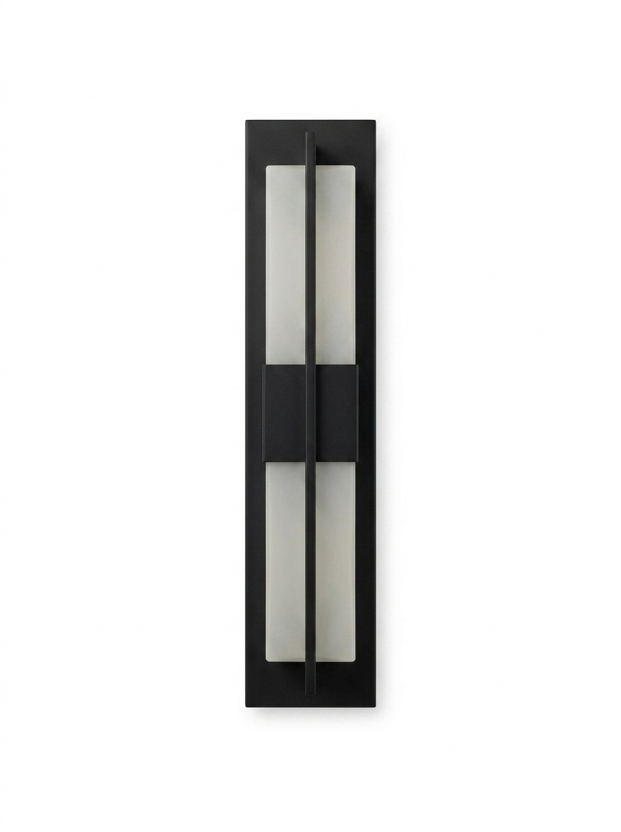 KeriaLight waterproof outdoor wall sconce — studio white