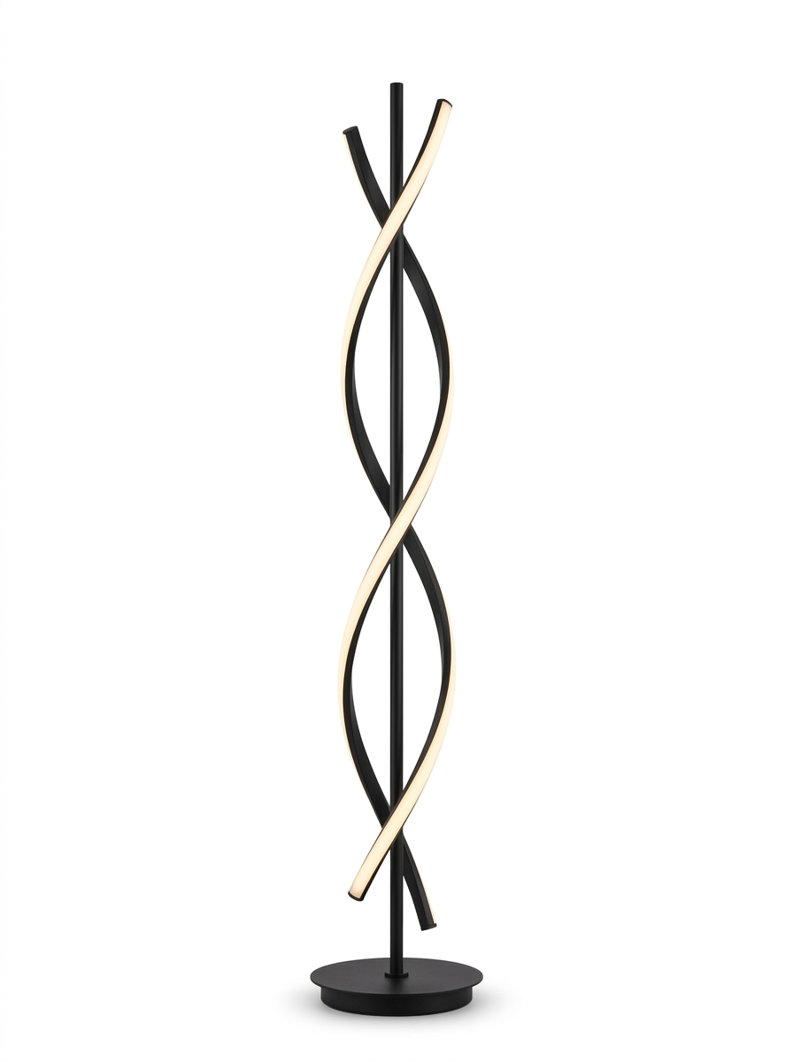 KadeLight modern arc floor lamp — studio white