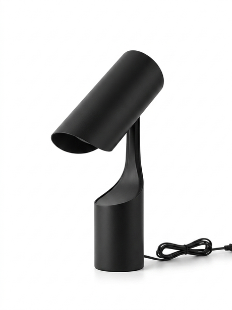 Nordic Elegance adjustable LED desk lamp — studio white