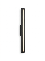 Waterproof modern LED long strip outdoor wall light — studio white