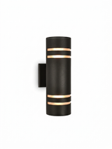 Modern Outdoor Wall Sconce Dimmable Aluminum — studio white