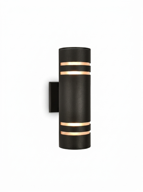 Modern Outdoor Wall Sconce Dimmable Aluminum — studio white