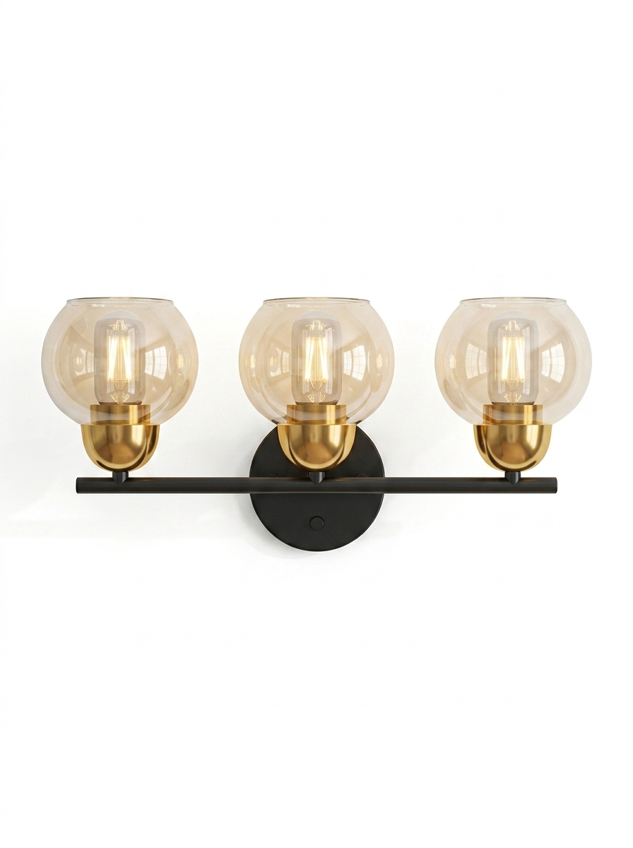 Becky 3-Light Dimmable Vanity Light — studio white