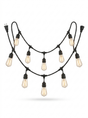Outdoor String Lights with Edison Bulbs — studio white