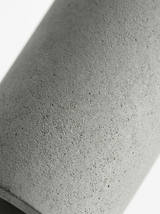 Macro of the raw cast concrete surface texture