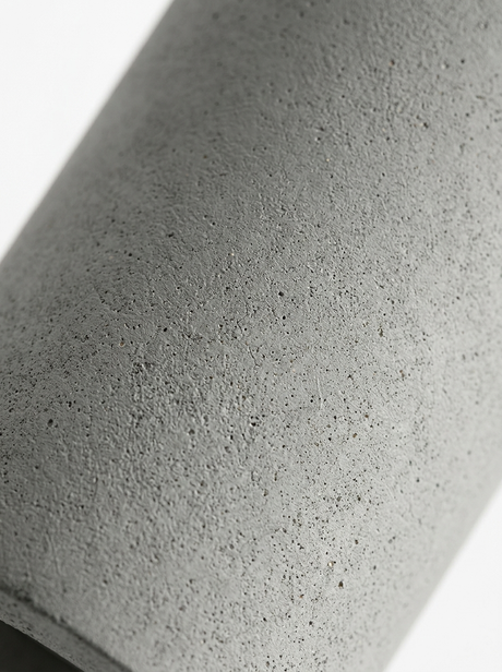 Macro of the raw cast concrete surface texture