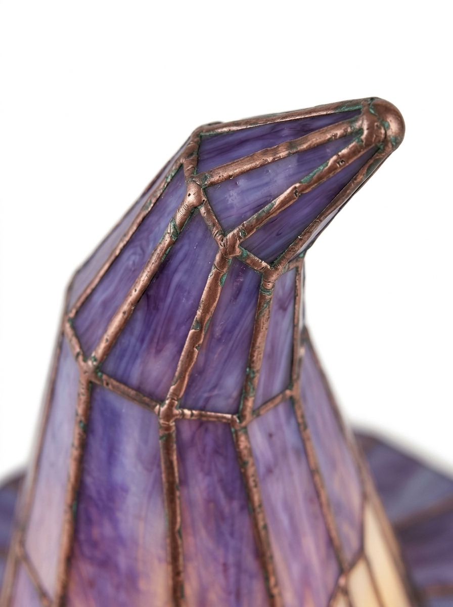 Solin lamp bent tip close-up