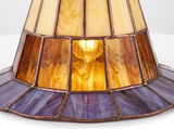 Solin lamp amber accent glass close-up