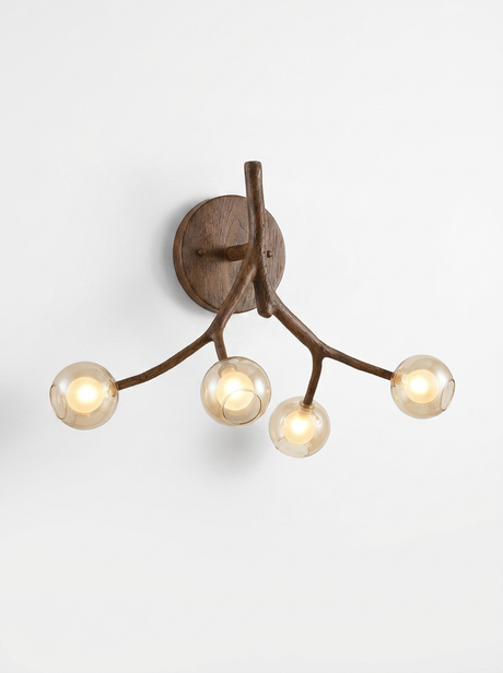 Thorne tree-branch wall sconce 4 lights