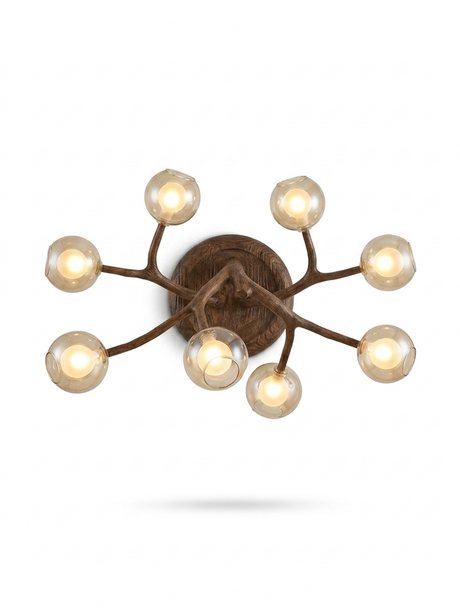 Thorne tree-branch wall sconce 6 lights