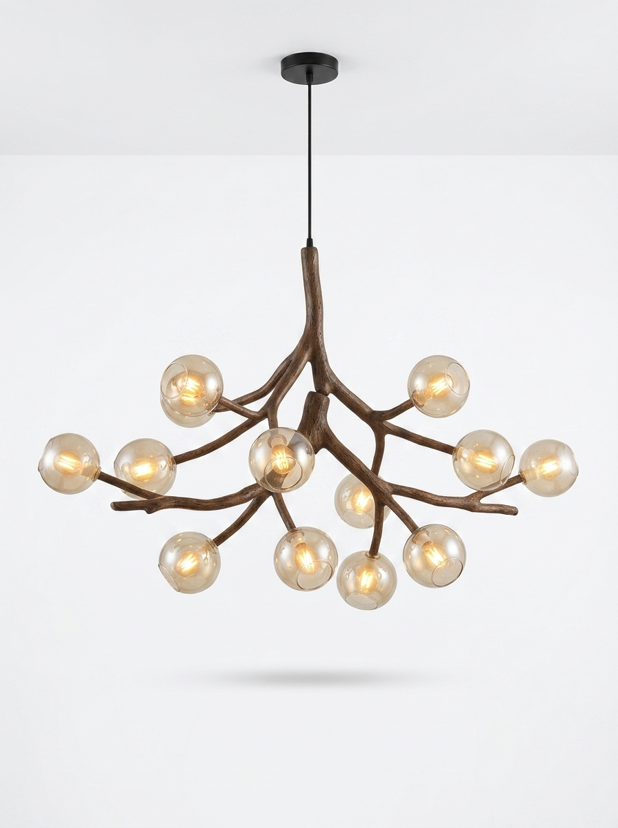 Thorne tree-branch chandelier 12 lights