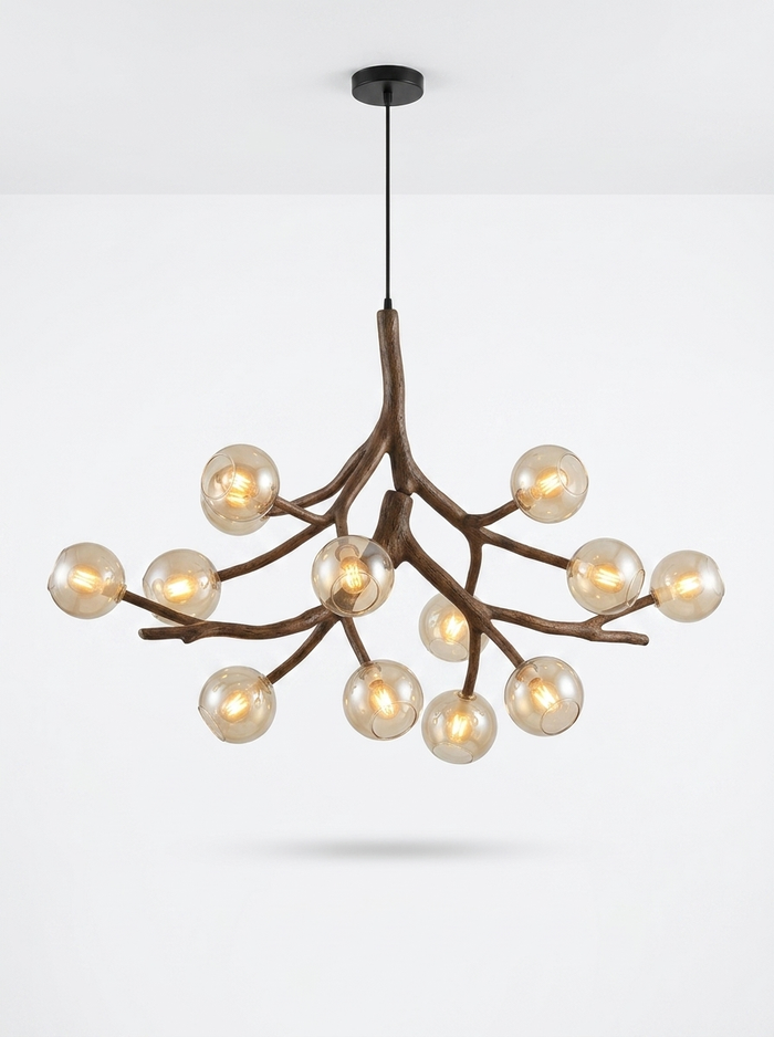 Thorne tree-branch chandelier 12 lights