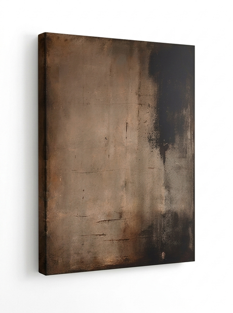 Esker abstract canvas gallery-wrapped unframed — studio