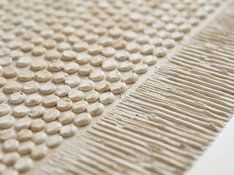 Dovre raised pebble-dot texture close-up