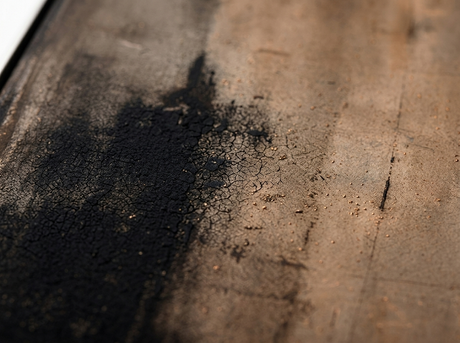 Esker black-to-bronze tonal detail close-up