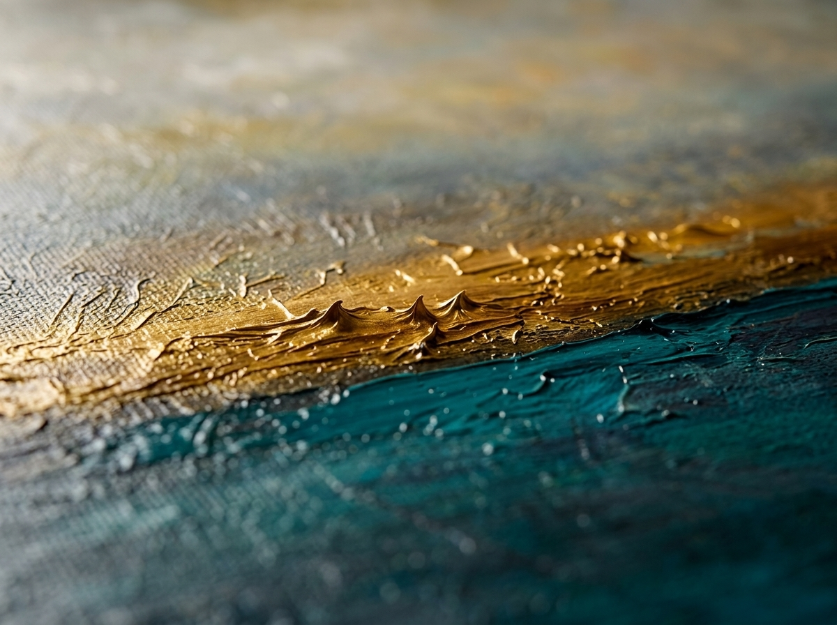 Havre glowing golden horizon detail close-up