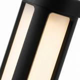 Isla bollard frosted light strip glow detail