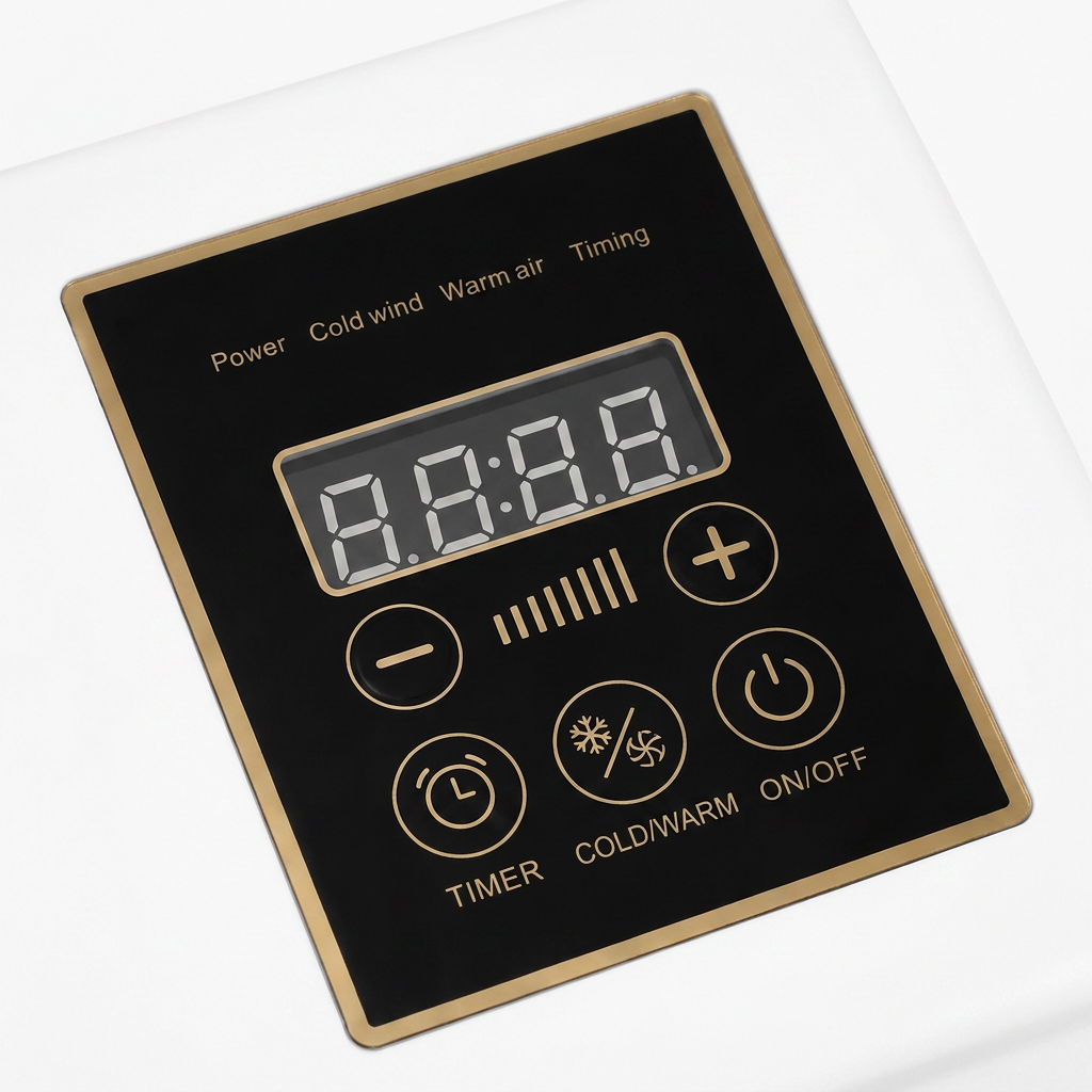 Vento digital control panel close-up