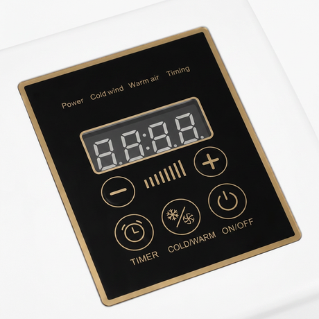 Vento digital control panel close-up