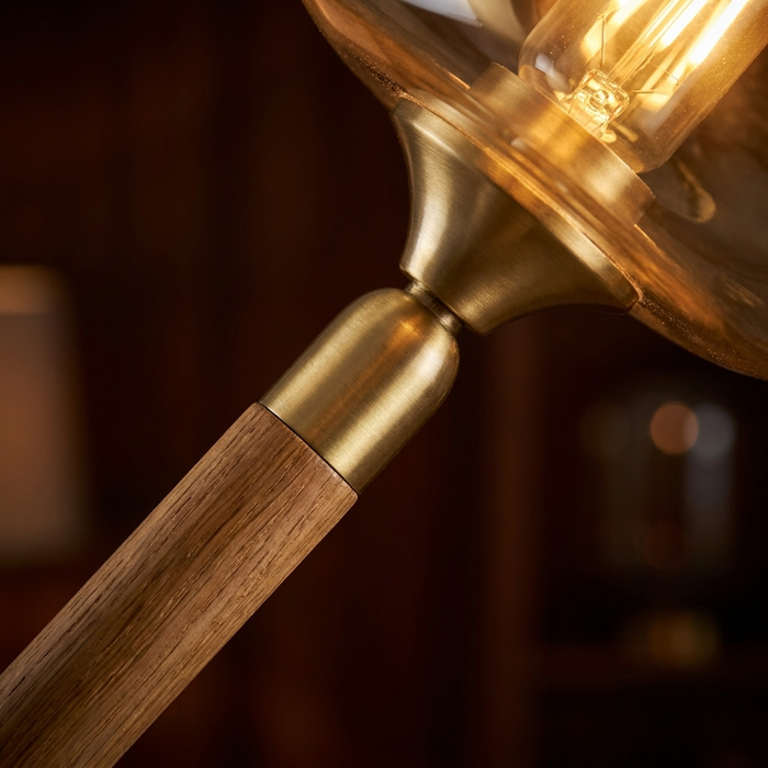 Brass and wood collection