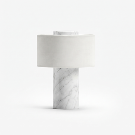 Sediment in White Marble & White