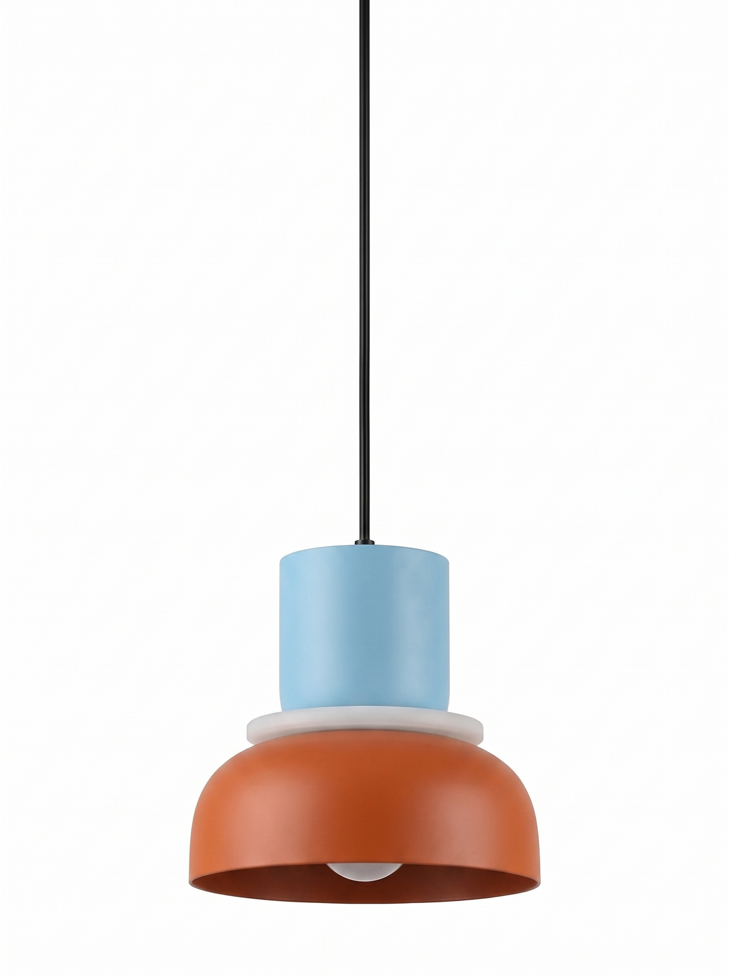 Sable in Light Blue + Orange