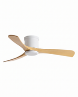 Vane in White Wood Tone Finish