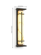 Luminara dimensions: height 50, 70 or 100 cm; width 16 to 20 cm