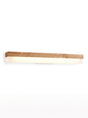 Nara oak LED vanity light bar, front view