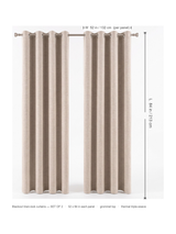 Linden curtains, dimensions