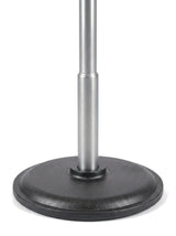 Sera aluminium pole and weighted base, close-up on white
