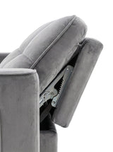 Sonno adjustable folding backrest — three-quarter rear view