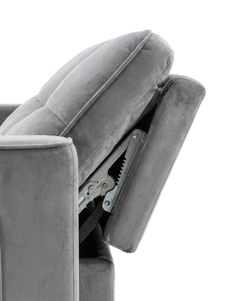 Sonno adjustable folding backrest — three-quarter rear view