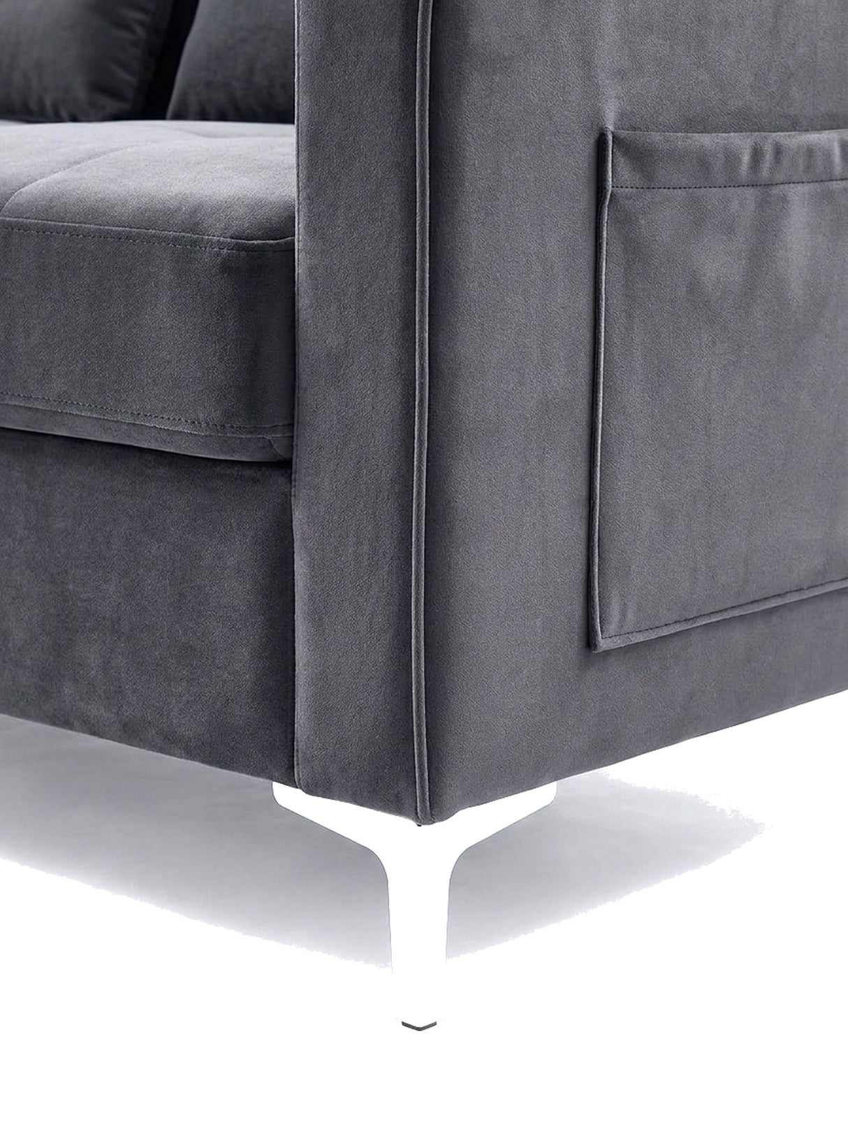 Sonno slim chrome feet detail
