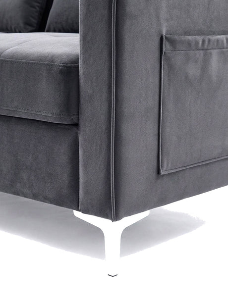 Sonno slim chrome feet detail