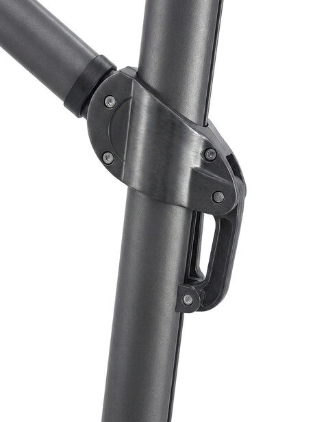 Belvara 360-degree rotation and tilt joint, close-up on white