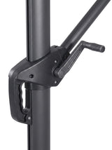 Belvara crank handle mechanism, close-up on white