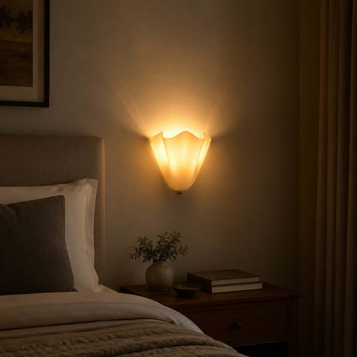 Zerane wall sconce
