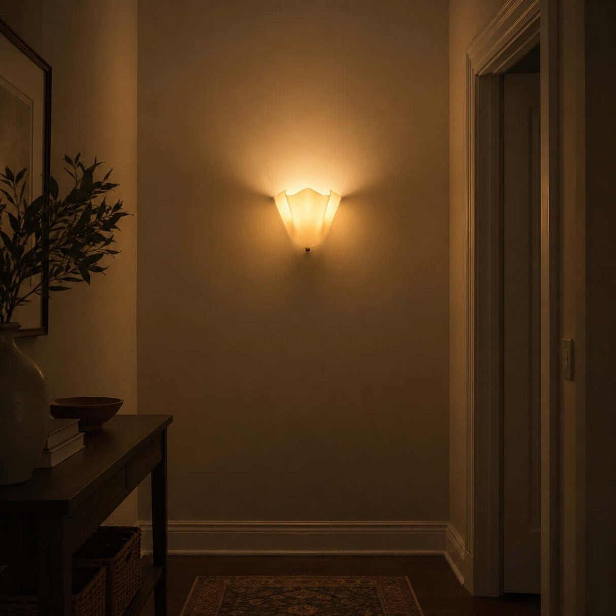 Zerane wall sconce
